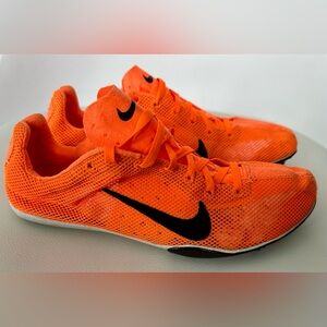 Nike Zoom Mamba Track Spikes Orange Women’s Size 7 Racing